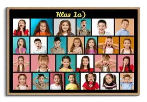 Maak je eigen Klassenfoto: Personaliseer en verras met kleur en naam!