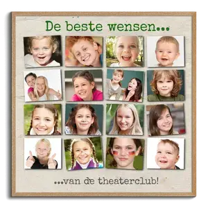 Creëer jouw unieke schoolcollage voor de theater AG cadeaus en herinneringen!