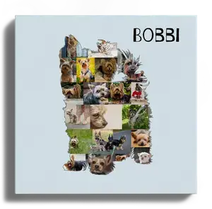 Ontwerp je eigen Yorkshire Terrier fotocollage - Creatief & Persoonlijk