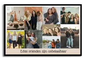 Vier je vriendschap: Ontwerp een unieke fotocollage voor onvergetelijke momenten!
