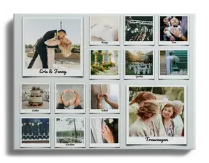 Creëer je eigen Polaroid trouwcollage op acrylglas – Uniek en persoonlijk!