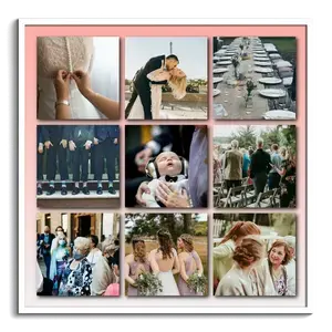 Combineer jouw trouwfoto's tot een persoonlijke geschenkposter!