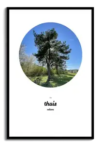 Creëer jouw unieke 'Heimat' poster met foto en persoonlijke tekst zelf!