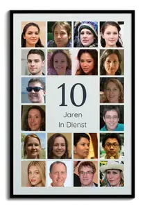 Cijfercollage 10 jaar: maak nu je fotocollage met naam; bedrijf, huwelijk, vriendschap Cijfercollage 10 jaar: maak nu je fotocollage met naam; bedrijf, huwelijk, vriendschap