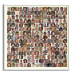 Creëer je eigen mozaïek fotocollage - Personaliseer tot 220 foto’s en tekst