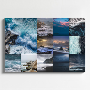 Fotocollage Natuur & Weer - ontwerp je mist- en onweer-collage, bestel premium print