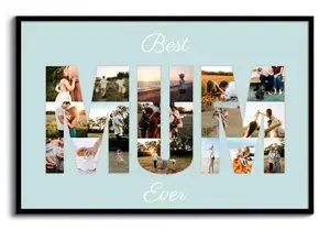 Maak je eigen "Best Mum Ever" fotocollage - Persoonlijk en uniek cadeau!