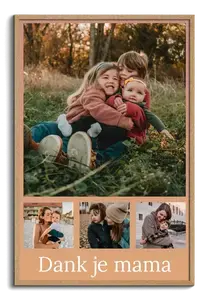 Fotocollage voor Moederdag/Vaderdag – maak nu jouw collage met eigen foto's & tekst