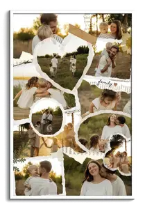 Scrapbook fotocollage favoriete momenten