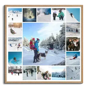 Wintercollages: Landschappen & Familieactiviteiten