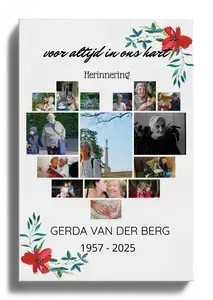 Creëer jouw persoonlijke herinneringshart met foto's en tekst