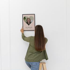 Herdenk met een Hartvormige Rouwcollage: Voeg jouw persoonlijke touch toe
