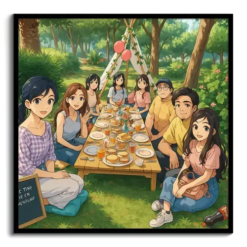 Foto in anime-stijl omzetten | AI-kunst