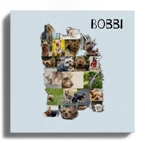 Ontwerp je eigen Yorkshire Terrier fotocollage - Creatief & Persoonlijk