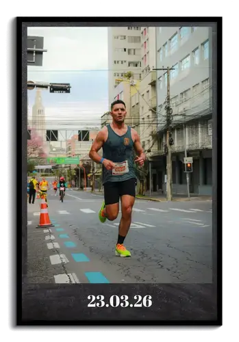 Marathon fotocollage sjabloon