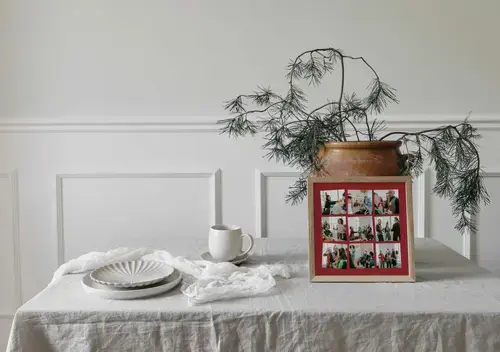 Kerstfeest fotocollage voor teams en bedrijven