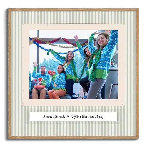 Kerstfeest fotocollage voor teams en bedrijven