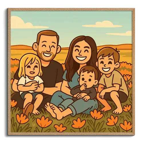 Selfie in comic omzetten - AI-kunst, anime/sticker