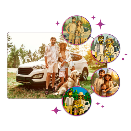 Foto in anime-stijl omzetten | AI-kunst