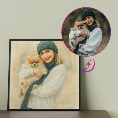 Foto met AI omzetten: aquarel & meer stijlen