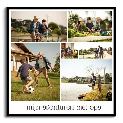 Cadeau voor grootouders mijn avonturen met opa