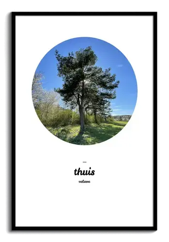 print Thuis Individuele Kunst met eigen Foto en Tekst