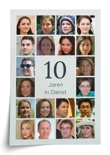 Cijfercollage 10 jaar: maak nu je fotocollage met naam; bedrijf, huwelijk, vriendschap Cijfercollage 10 jaar: maak nu je fotocollage met naam; bedrijf, huwelijk, vriendschap