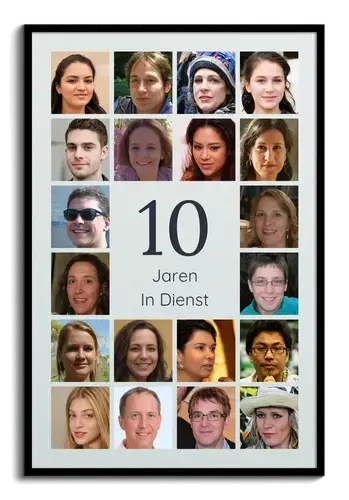 Cijfercollage 10 jaar: maak nu je fotocollage met naam; bedrijf, huwelijk, vriendschap Cijfercollage 10 jaar: maak nu je fotocollage met naam; bedrijf, huwelijk, vriendschap