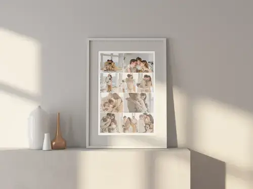 Persoonlijke Familiecollage Poster