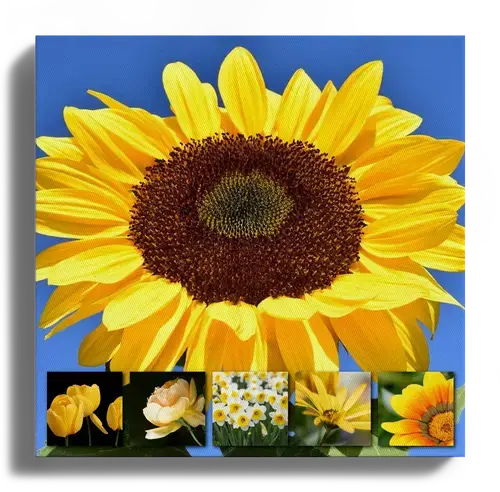 Bloemen & Planten Collage - Lente Thema