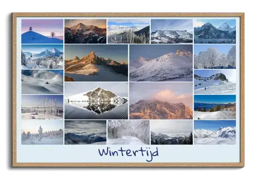 Landschappen Collage Premium Print