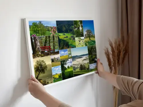 Landschappen Collage Premium Print