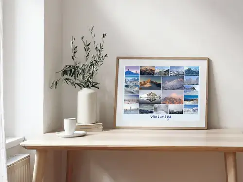 Landschappen Collage Premium Print