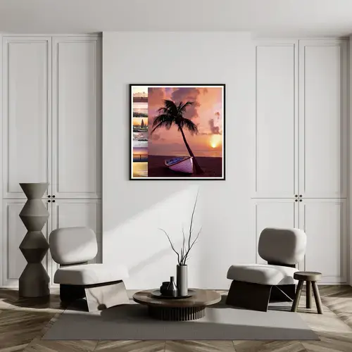 Landschapsfotografie Collage in Premium-Druk