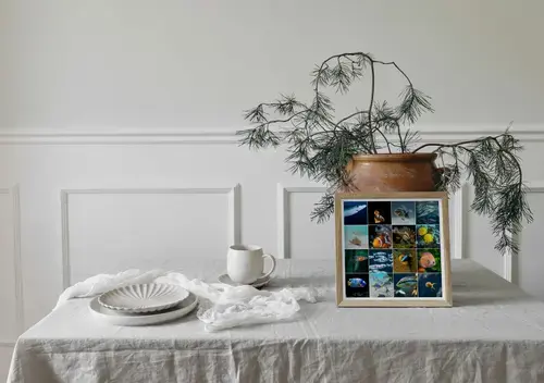 Onderwaterwereld: Dieren Collage op Premiumdruk