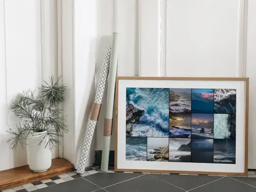 Natuurfotografie Collage: Weerfenomenen Premium Print