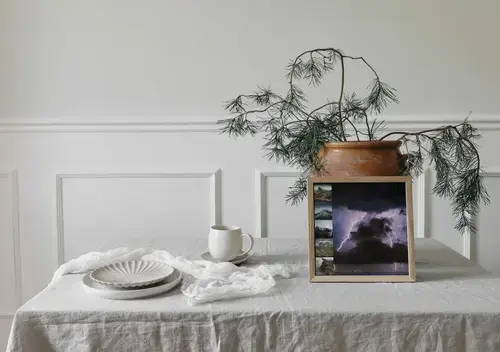 Natuurfotografie Collage: Weerfenomenen Premium Print