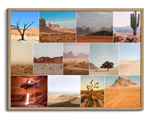 Natuurfenomenen Collage Premiumprint