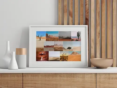 Natuurfenomenen Collage Premiumprint