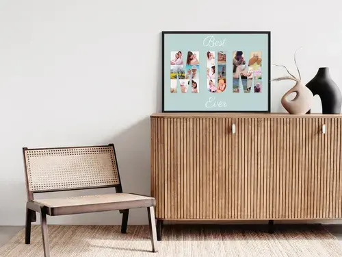 Fotocollage "Beste Moeder Ooit" - Persoonlijk Cadeau