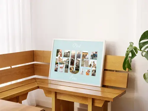 Fotocollage "Beste Moeder Ooit" - Persoonlijk Cadeau