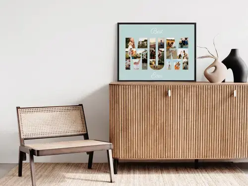 Fotocollage "Beste Moeder Ooit" - Persoonlijk Cadeau