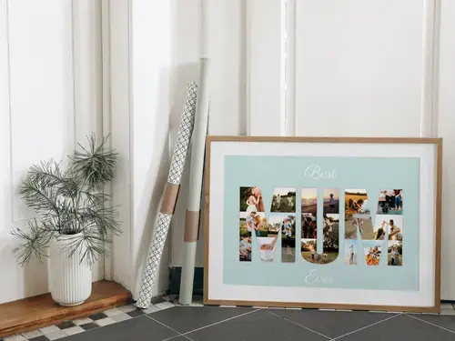 Fotocollage "Beste Moeder Ooit" - Persoonlijk Cadeau
