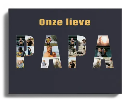 Fotocollage Ouders & Grootouders – Fotoletters