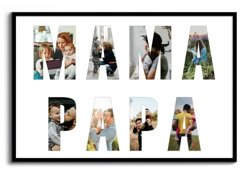 Fotocollage Ouders & Grootouders – Fotoletters