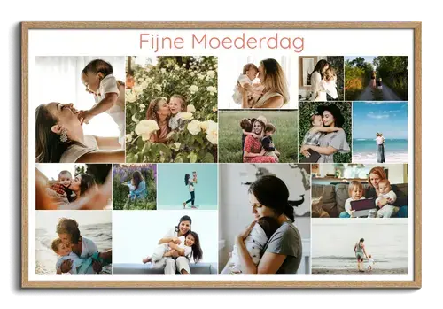 Moeder en Kind Fotocollages met Tekst