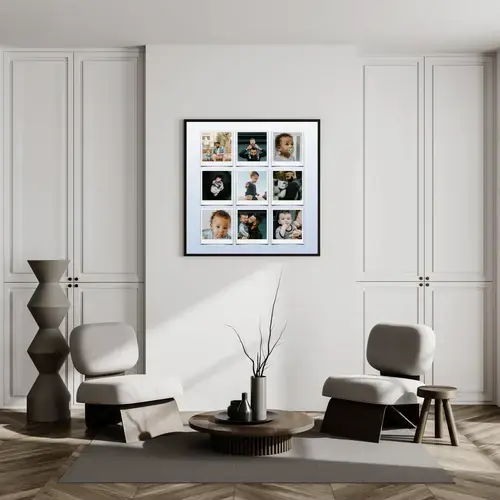 Fotocollage voor papa's met eigen tekst