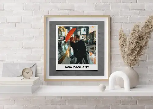 Stadsreiscollage als stijlvolle wanddecoratie