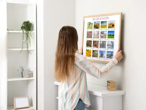 Polaroid-Collage: Natuur in Seizoenen