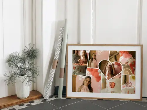 Scrapbook fotocollage clean favoriete momenten